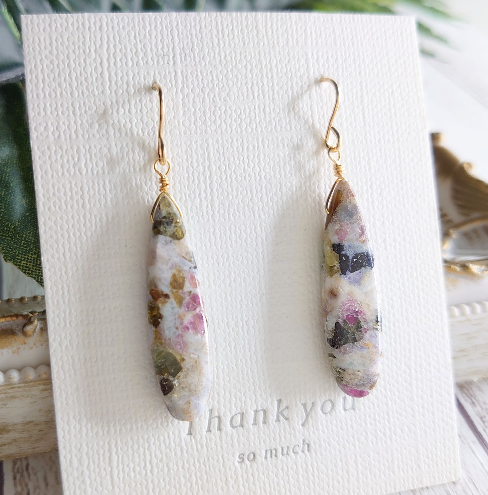 ✩.*˚レイくん専用♡ピカソコッパー ロング ピアス イヤリング ✩.*˚レイくん専用♡ピカソコッパー ロング ピアス イヤリング