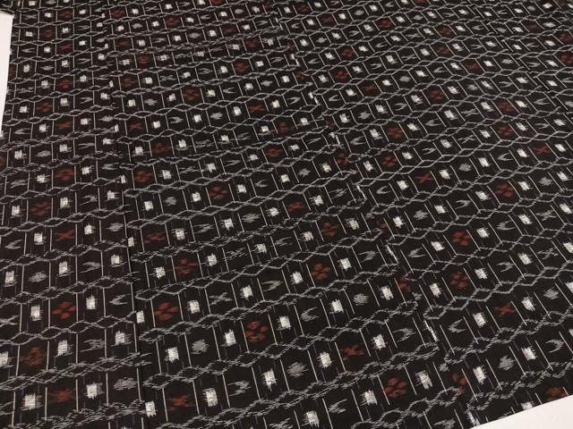 平和屋着物●久留米絣　単衣　綿　逸品　AAAZ4511ph 平和屋着物○久留米絣 単衣 綿 逸品 AAAZ4511ph