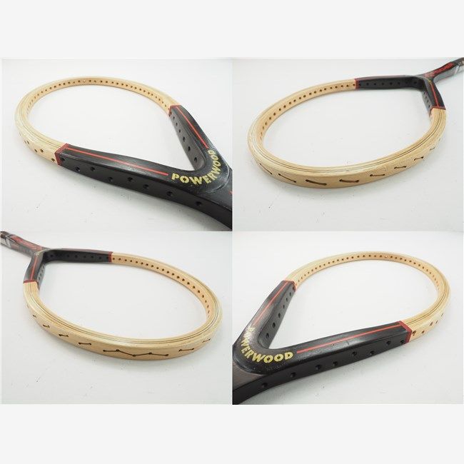 中古 テニスラケット フィッシャー パワー ウッド (L4) FISCHER POWER