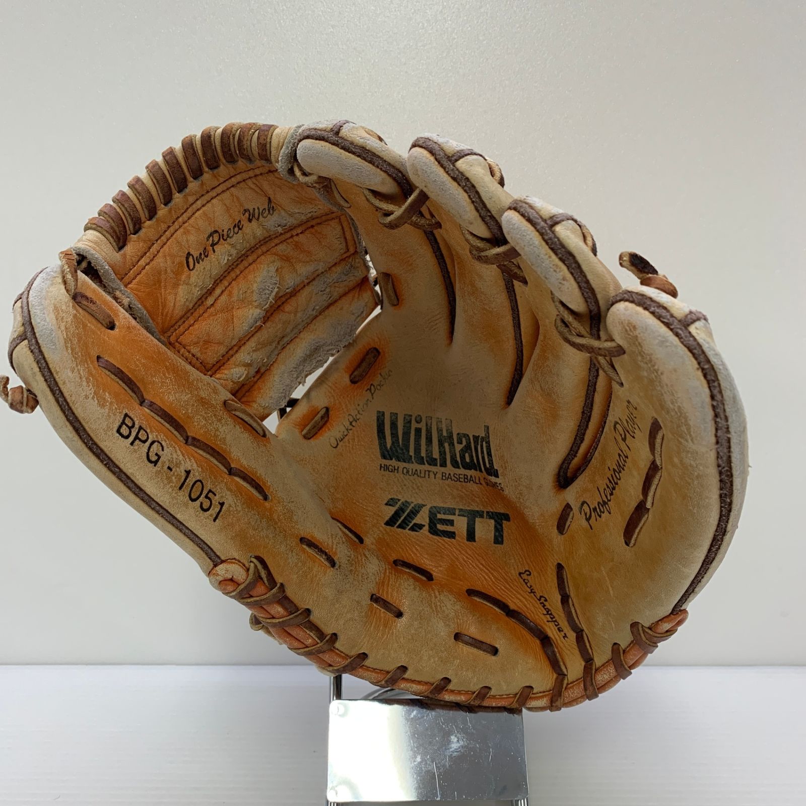 ゼット ZETT WillHard 硬式 大人 一般 内野手用 グローブ グラブ 右 