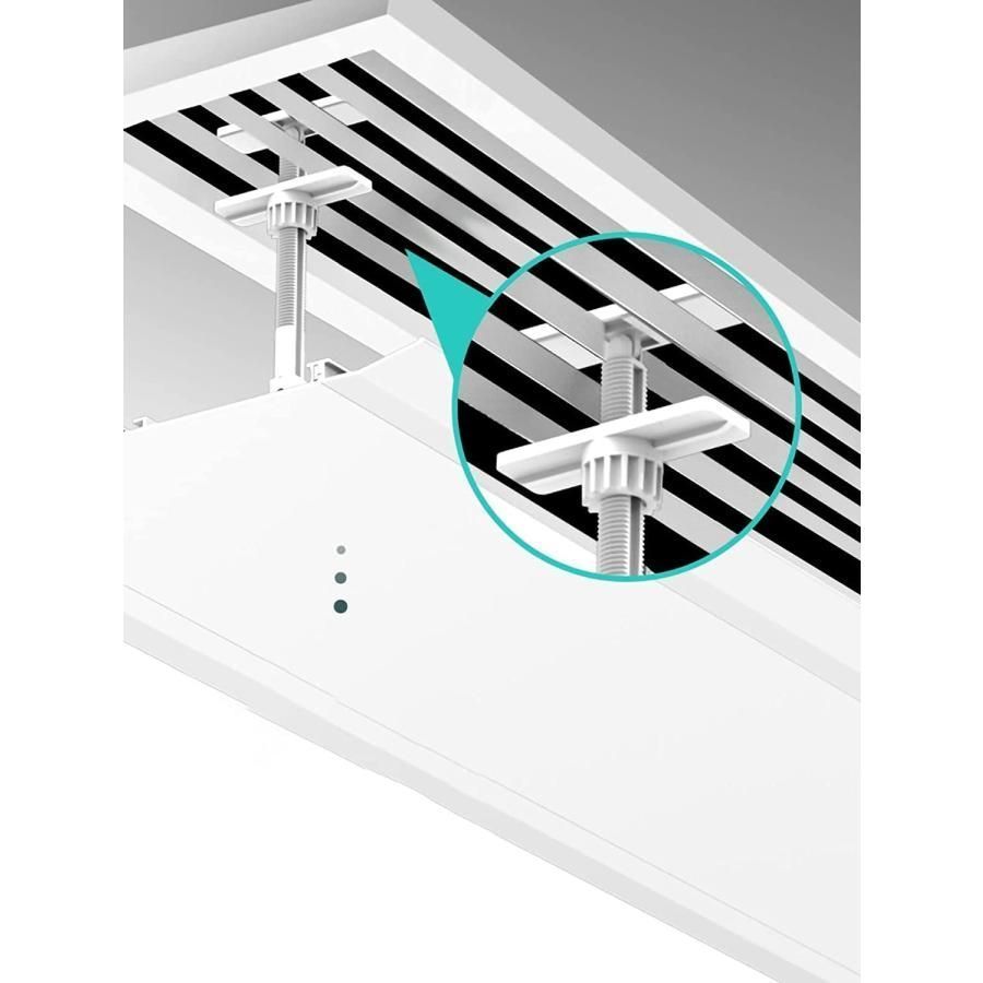 調整 な角度天井サイドウォールセントラルエアコンデフレクターは