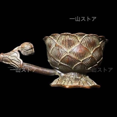 銅細工 蓮華小香炉 香道具 装飾品 工芸品 美術品 置物 - メルカリ