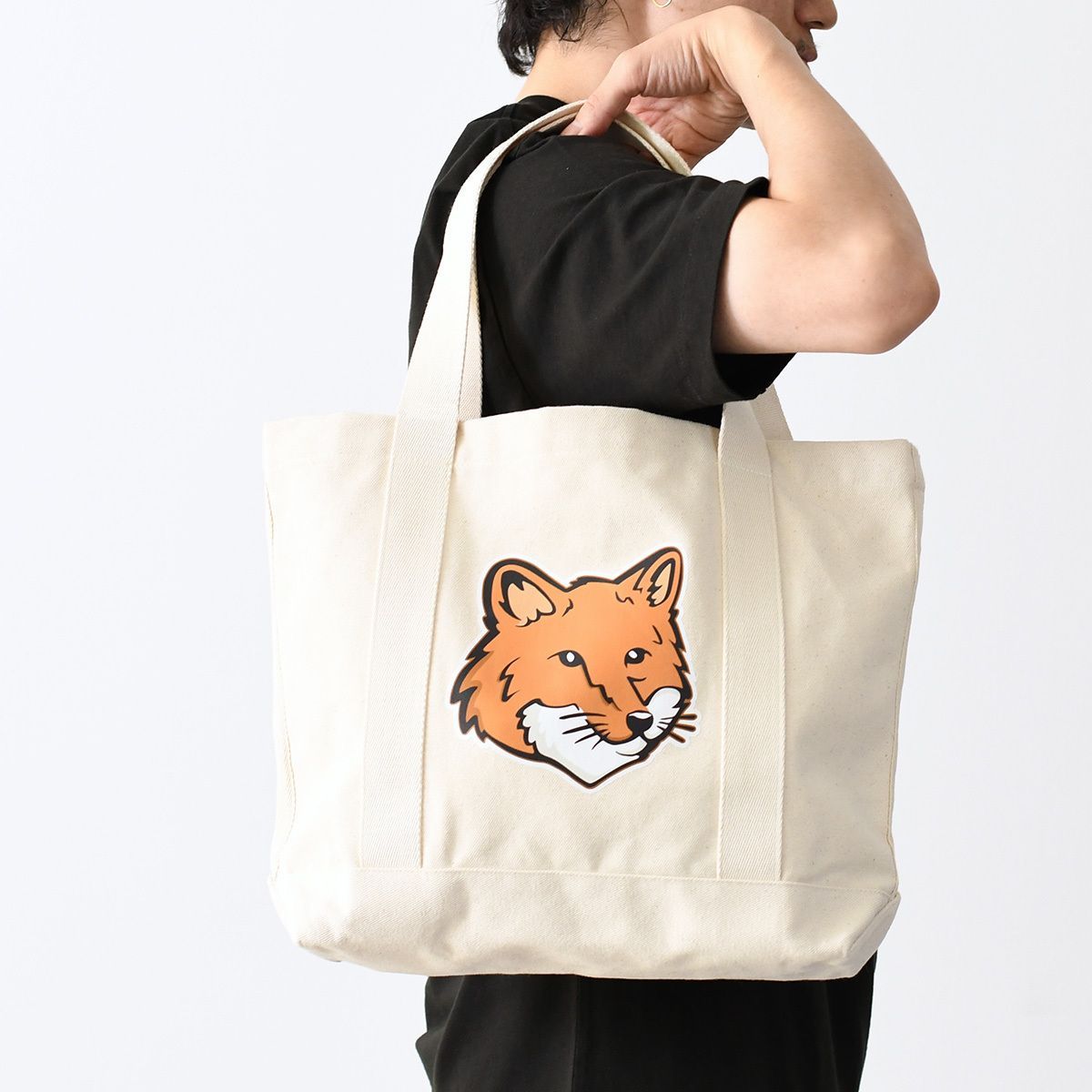 MAISON KITSUNE メゾン キツネ トートバッグ ショルダーバッグ