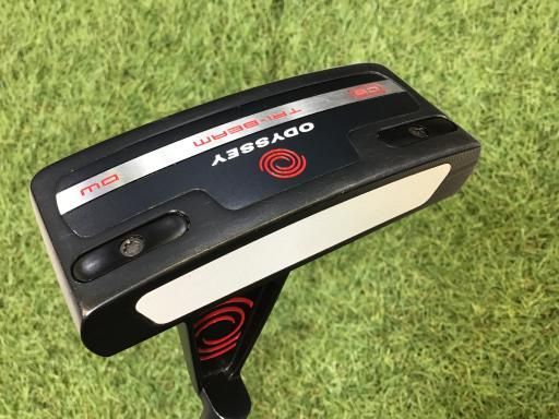 オデッセイ TRI-BEAM RED DOUBLE WIDE CS 34インチ パター PT STROKE LAB 2025 フレックスその他 メンズ 男性用 右利き 右用 Bランク ゴルフクラブ