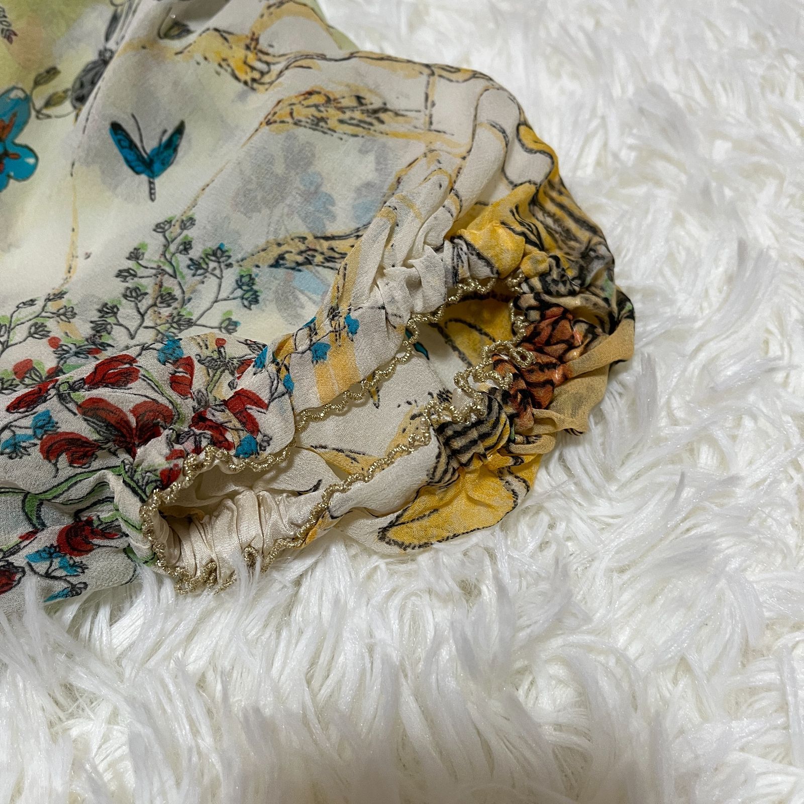 中古・古着通販】tsumori chisato (ツモリチサト) 総柄シルク
