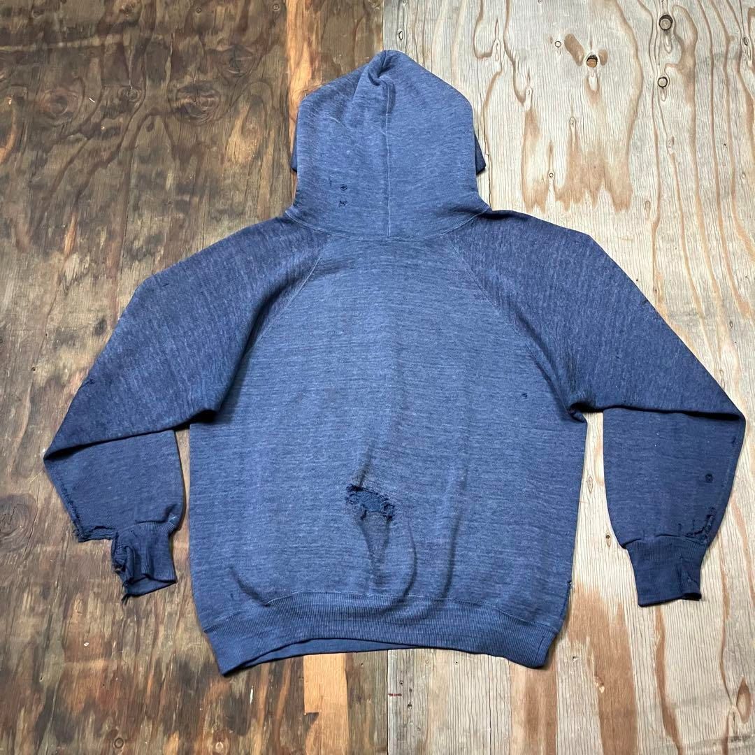 Healthknit ヘルスニット USA製 ミシガン大学 ナス紺 プルオーバー