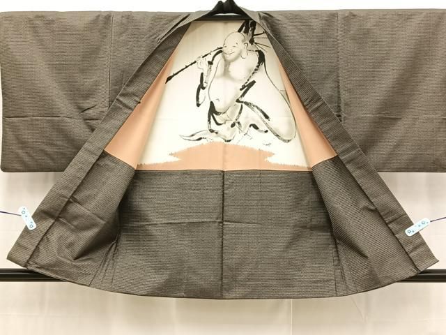 平和屋着物□男性 本場大島紬 アンサンブル 100亀甲 正絹 逸品