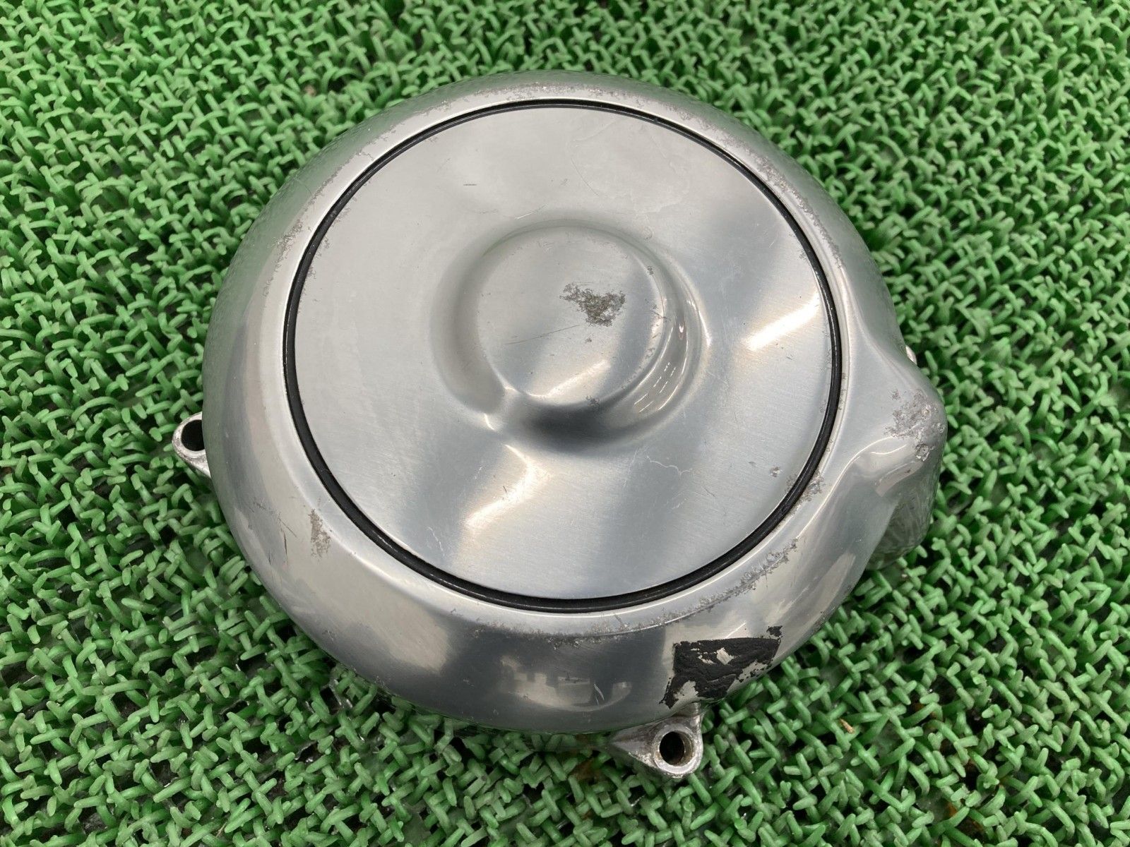 ゼファー400 ゼファーカイ エンジンカバー ZR550B カワサキ 純正 バイク 部品 ZR400C ジェネレーターカバー ZEPHYR ペイント素材に 割れ欠け無し 車検 Genuine  38