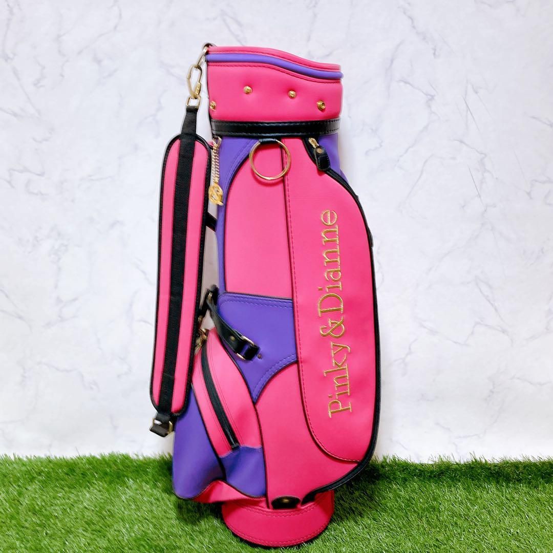 15ピンキーアンドダイアン　ゴルフ　キャディバッグ 15ピンキーアンドダイアン ゴルフ キャディバッグ - メルカリ