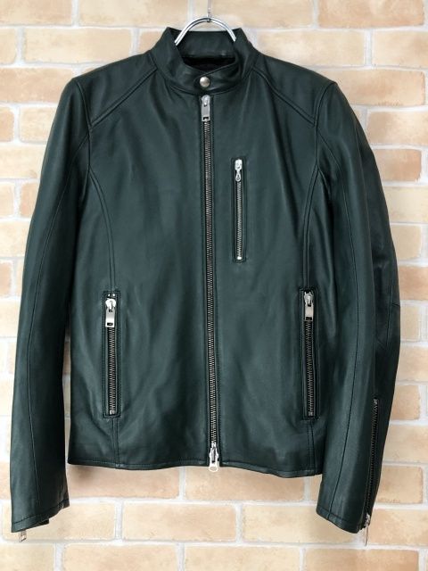 【中古】 JACK ROSE ジャックローズ シングルライダース 220704J グリーン 2 111414354