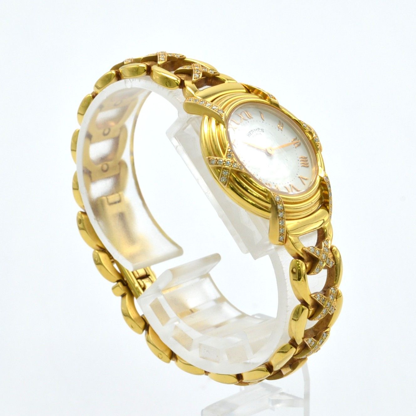 122 ミキモト　2P20-0530 パールウォッチ　シェル　14KT 腕時計 122 ミキモト 2P20-0530 パールウォッチ シェル 14KT 腕時計