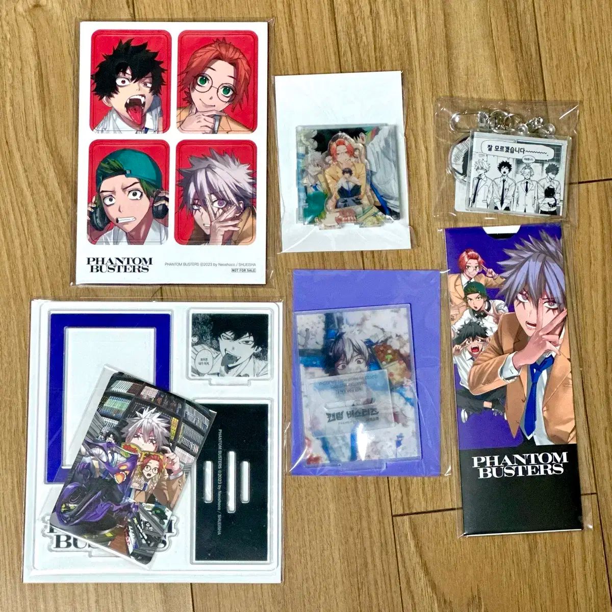 ファントム・バスターズ 書店で 特典 まとめ売り 特典 まとめ売り