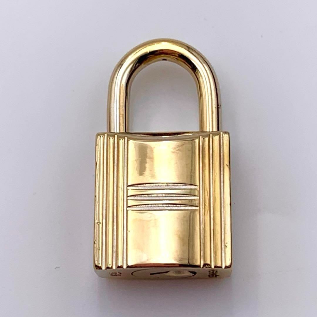 HERMES エルメス カデナ 59番 ゴールド 24Kメッキ 鍵付き 南京錠 HERMES エルメス カデナ 59番 ゴールド 24Kメッキ 鍵付き 南京錠