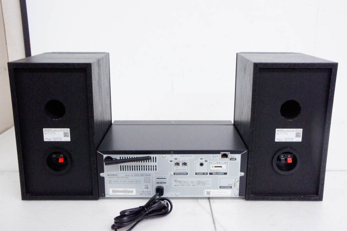 中古】SONYソニー マルチコネクトコンポ CMT-SBT300W CDコンポ