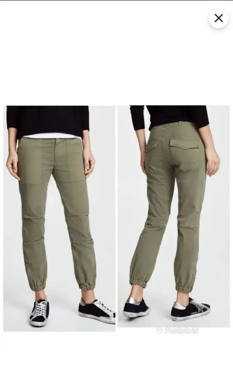 リーロタン クロップド ミリタリー クロップド パンツ サイズ0