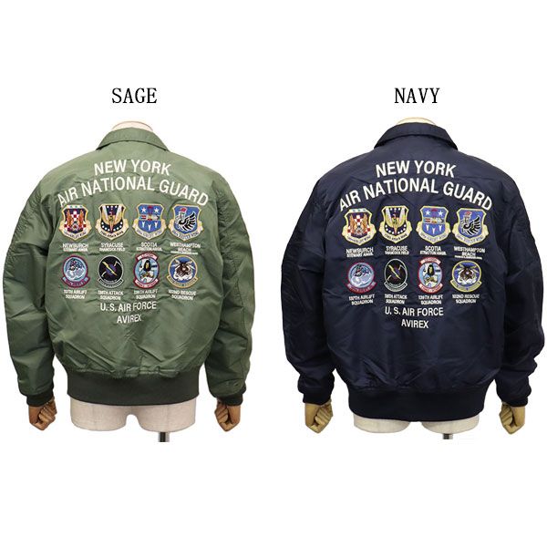 ジャケット・アウター AVIREX CWU-36P NEWYORK AIRNATIONAL GUARD Amazon | [アヴィレックス] ジャケット CWU-36P NEWYORK AIR