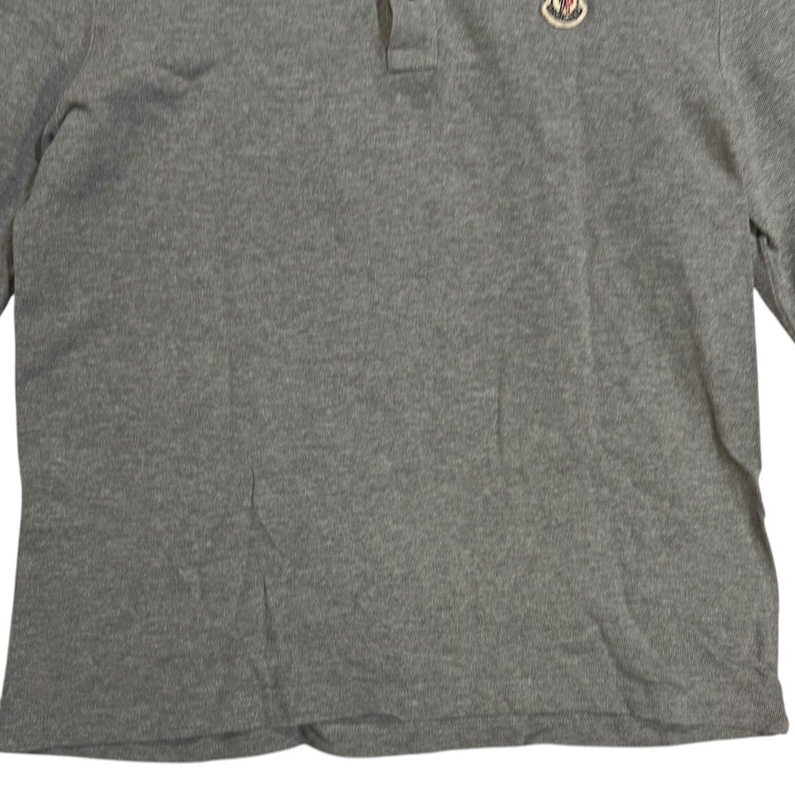 美品！MONCLER グレー ポロシャツ グレー ポロシャツ : Tシャツ＆ポロシャツ 向けの メンズ | モンクレール