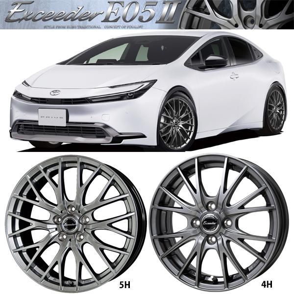 225/60R18 オールシーズンタイヤホイールセット エクストレイル etc (DUNLOP AS1 & Exceeder E05 5穴  114.3) - メルカリ