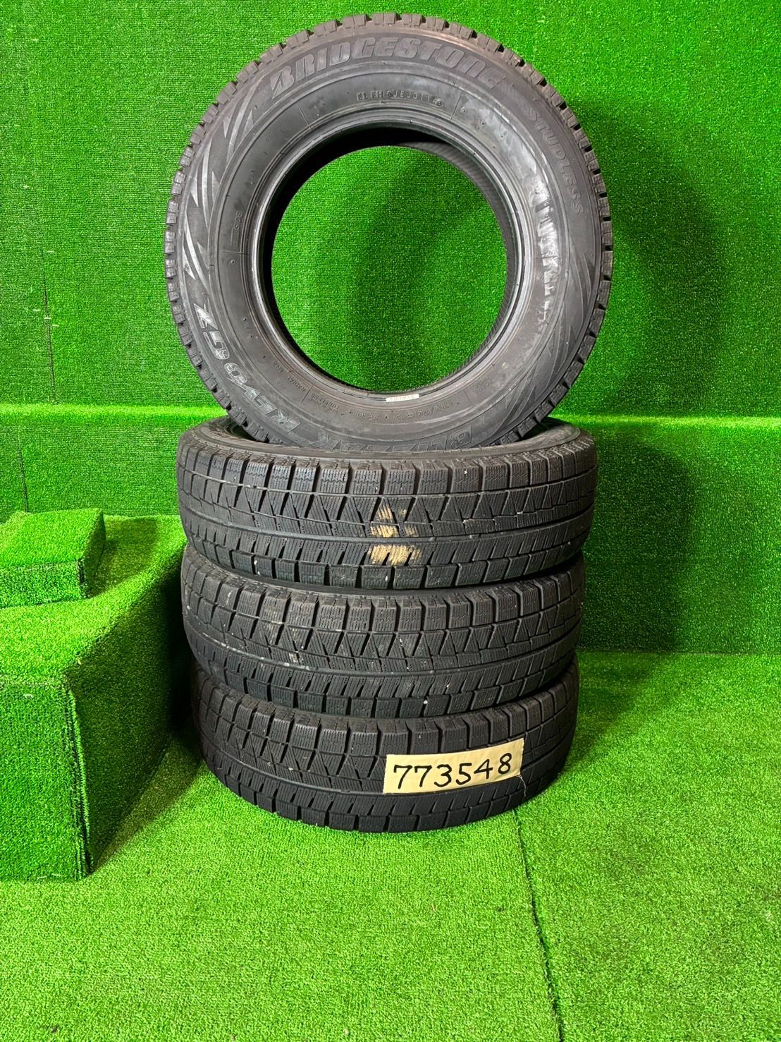 ネ*ネ様 【手渡し可／新潟市】ブリヂストンVRX スペーシア純正ホイール