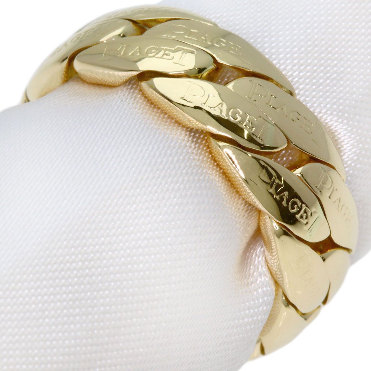 PIAGET ピアジェ ロゴ リング 指輪 K18YG レディース