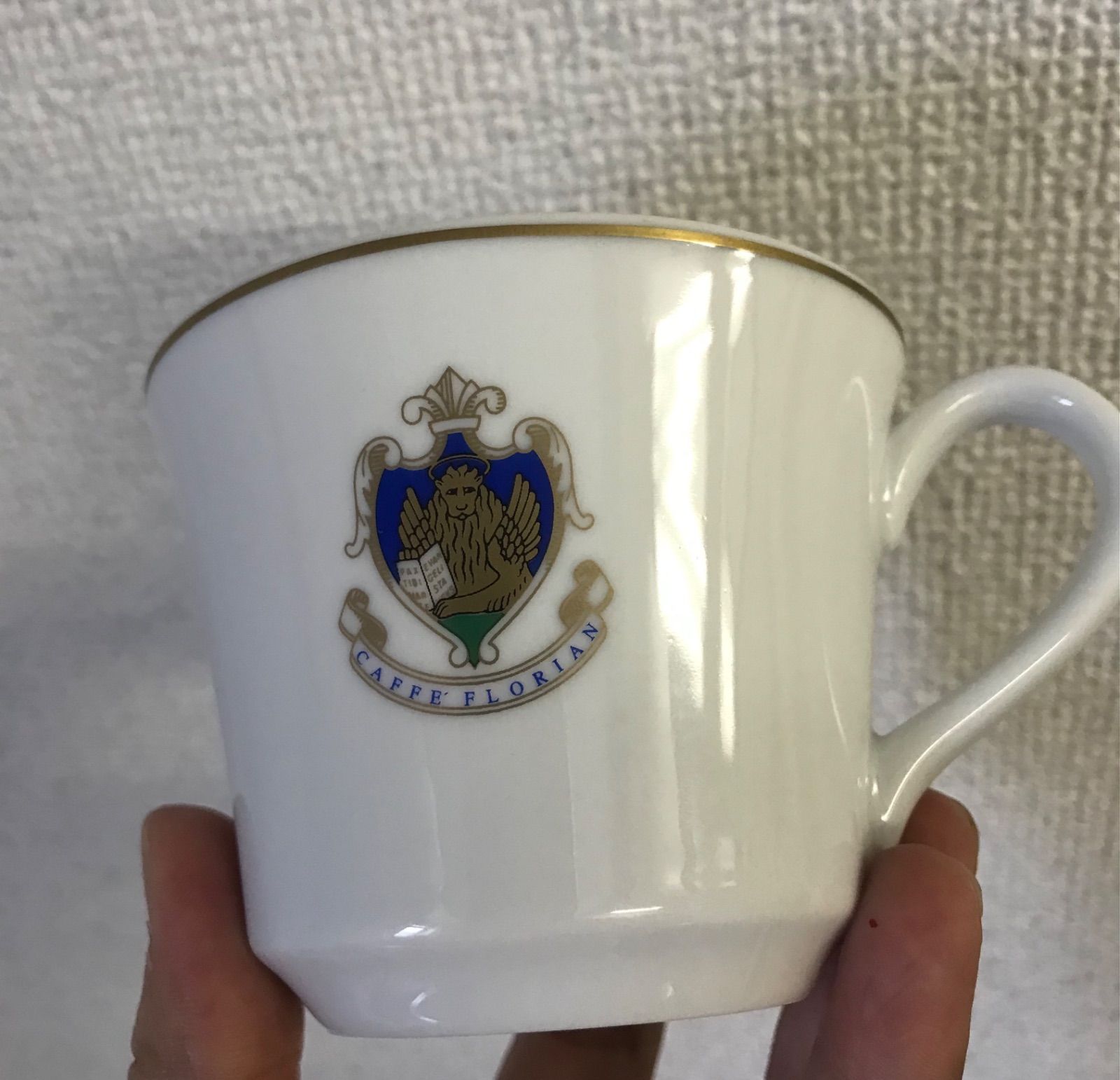 Caffè Florian 拭き取ろ (カフェフローリアン)デミタスカップ & ソーサー