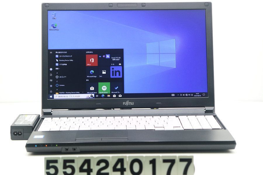 富士通 LIFEBOOK A577/V Core i5 7300U 2.6GHz/8GB/256GB(SSD)/15.6W/FWXGA(1366x768)/Win10 【554240177】