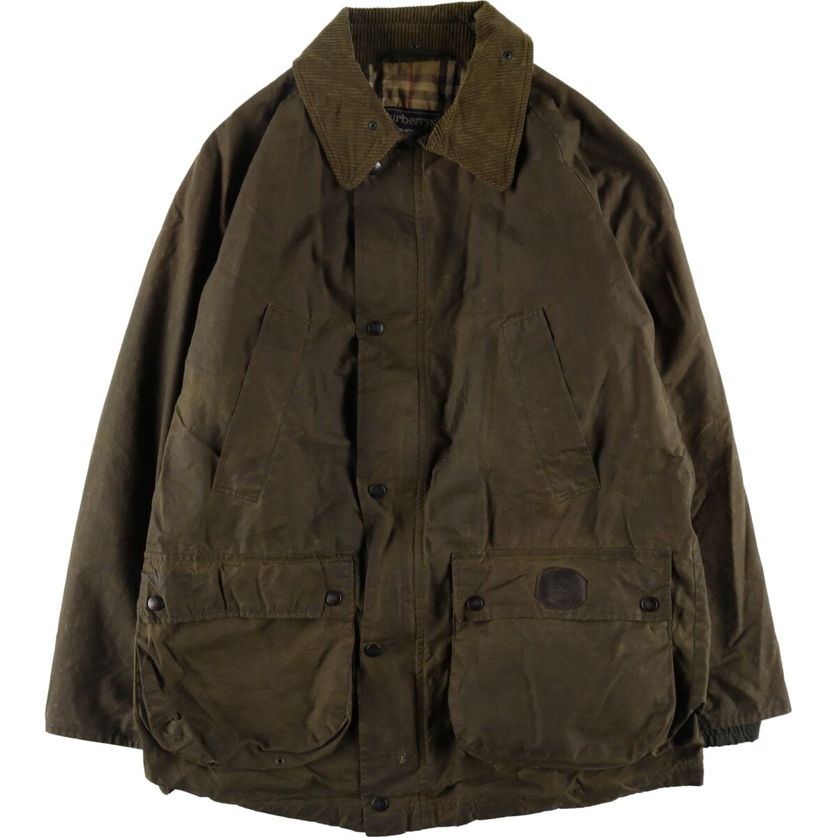 古着 バーバリー Burberry's ワックスコットン オイルド