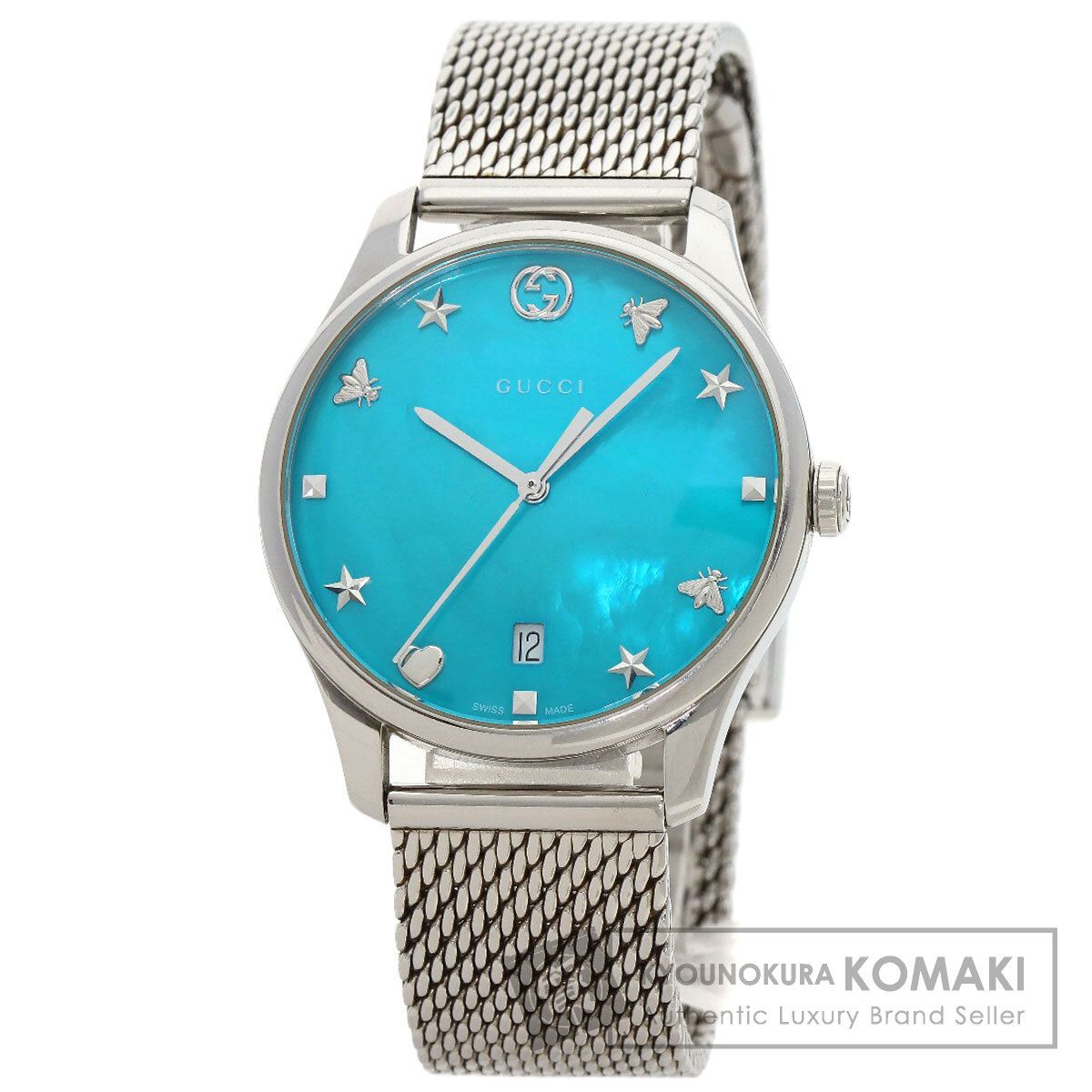 GUCCI グッチ 126.4 Gタイムレス 腕時計 SS SS メンズ - メルカリ