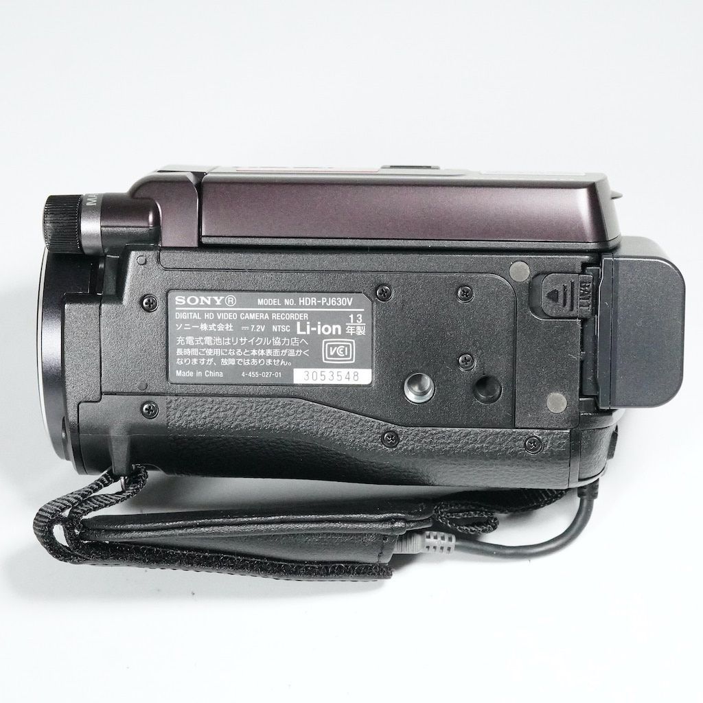 【値下げ】Sony HDR-PJ630V ビデオカメラ本体　多数おまけ付き 苫小牧バナナ】SONY/ソニー デジタルHD ビデオカメラ HDR-PJ630V