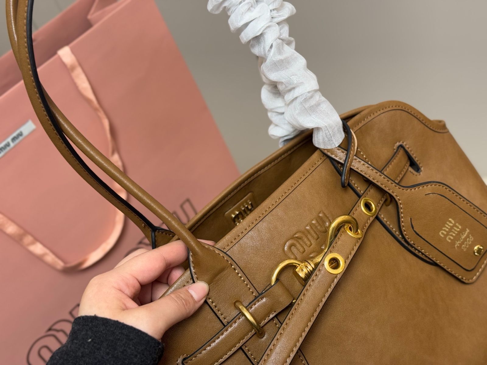 今日特価】miumiu Vintage Tote Bag（ミュウミュウ ヴィンテージ