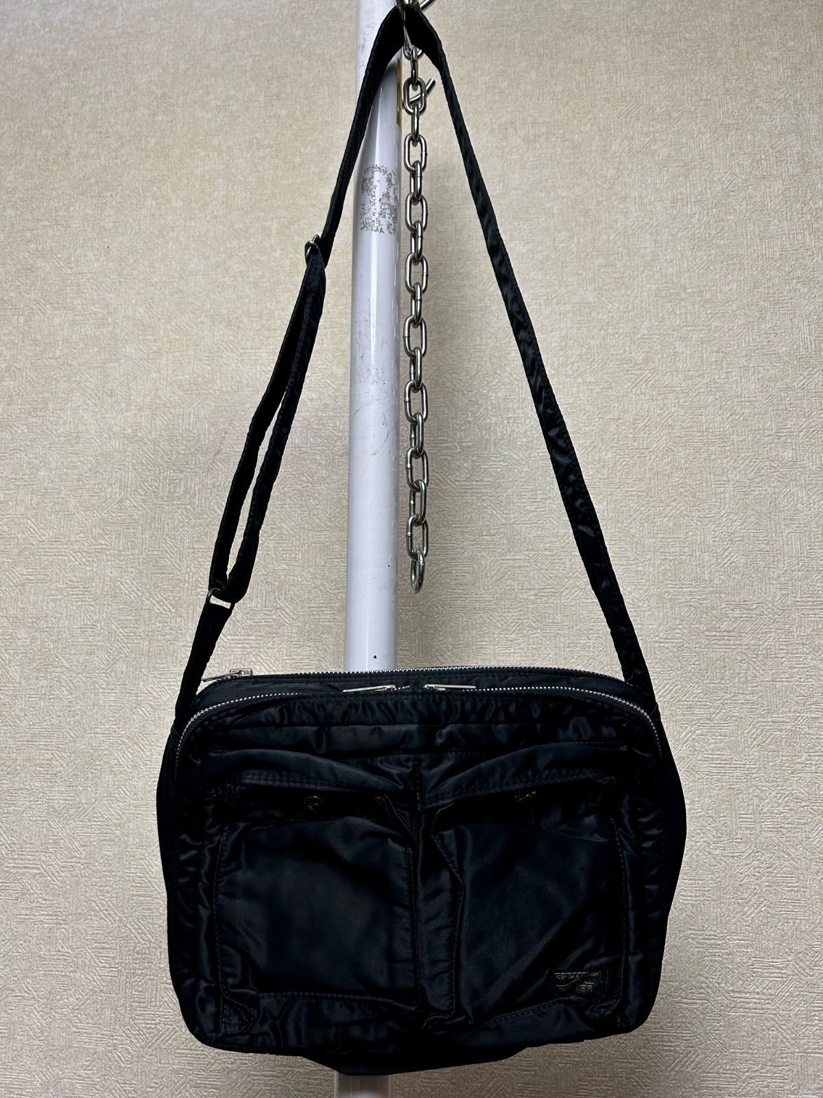 希少アーカイブオールドPORTER90,sメッセンジャーナイロンバッグBLACK