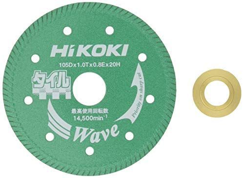 タイル用 HiKOKIハイコーキ ダイヤモンドカッター 105mm×穴径20mm