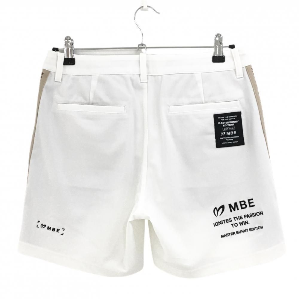 超美品】マスターバニー ショートパンツ 白×ブラウン レディース 2(L