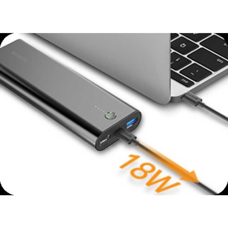 未開梱 LUXTUDE PD3.0対応18W 20000mAhモバイルバッテリー USB Power Delivery対応 充電タイプ PR20000-B