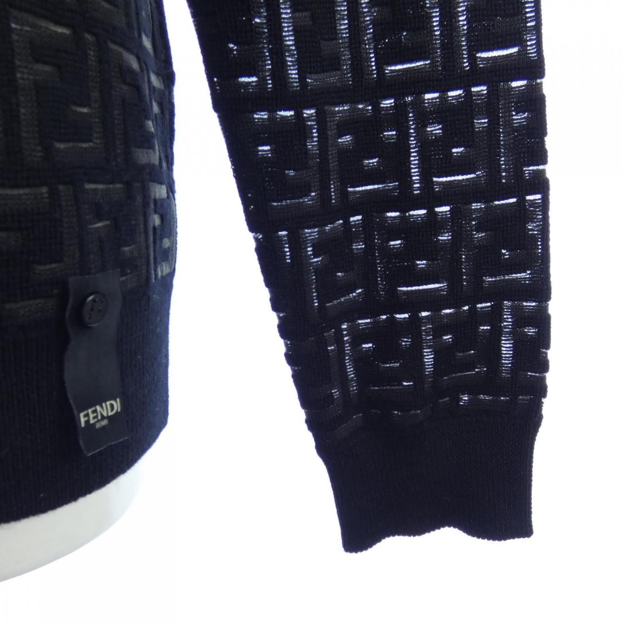 フェンディ FENDI エンブロイダードコットンスエットシャツ FZY063  