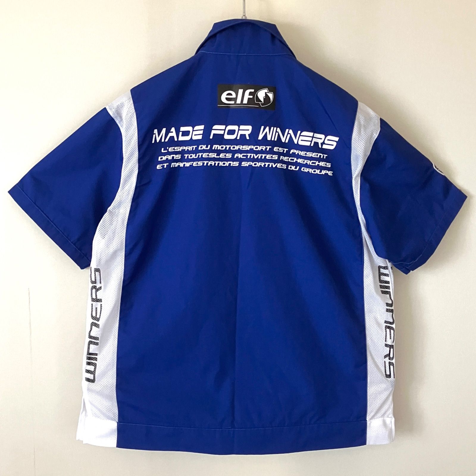 フラッグシップ☆elf moto sports/エルフ モトスポーツ☆ピットシャツ