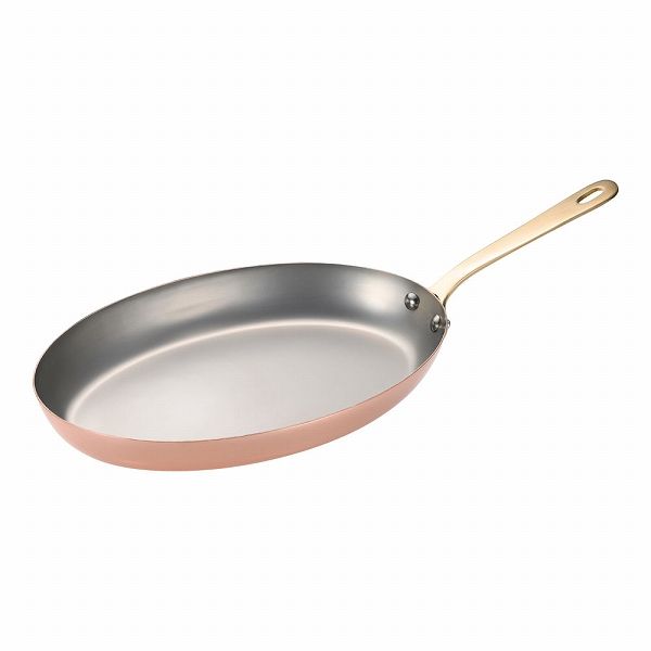 Mauviel ムヴィエール銅コッパー片手オーバルパン