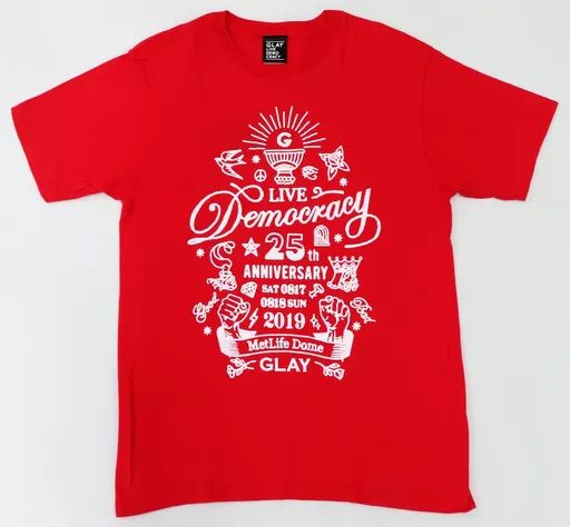 GLAY 25th Anniversary LIVE DEMOCRACY オフィシャルグッズ | G