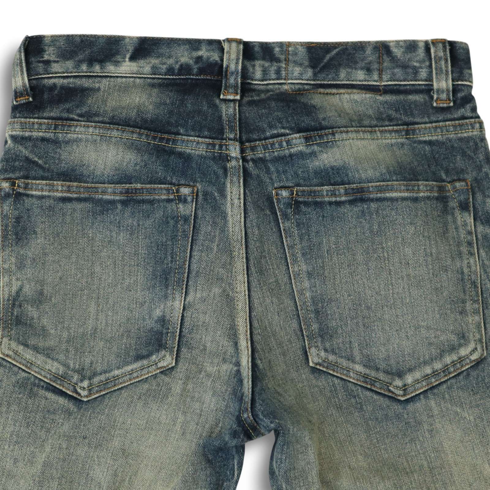 MORGAN HOMME モルガン オム 通年 USED加工☆ストレッチ スキニー 
