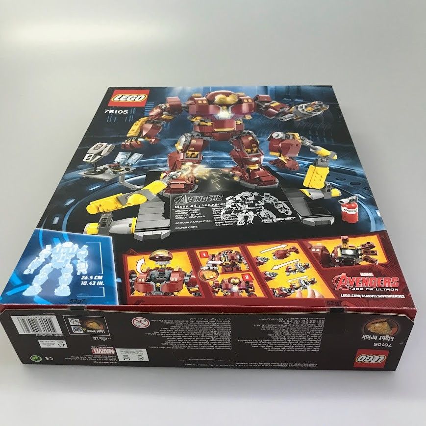 正規品 新品未開封 LEGO レゴ マーベル スーパーヒーローズ 76105 ハルクバスター ウルトロン・エディション 廃盤品 HD-121-D ※  マーベルスタジオ ミニフィグ アイアンマン 372 - メルカリ