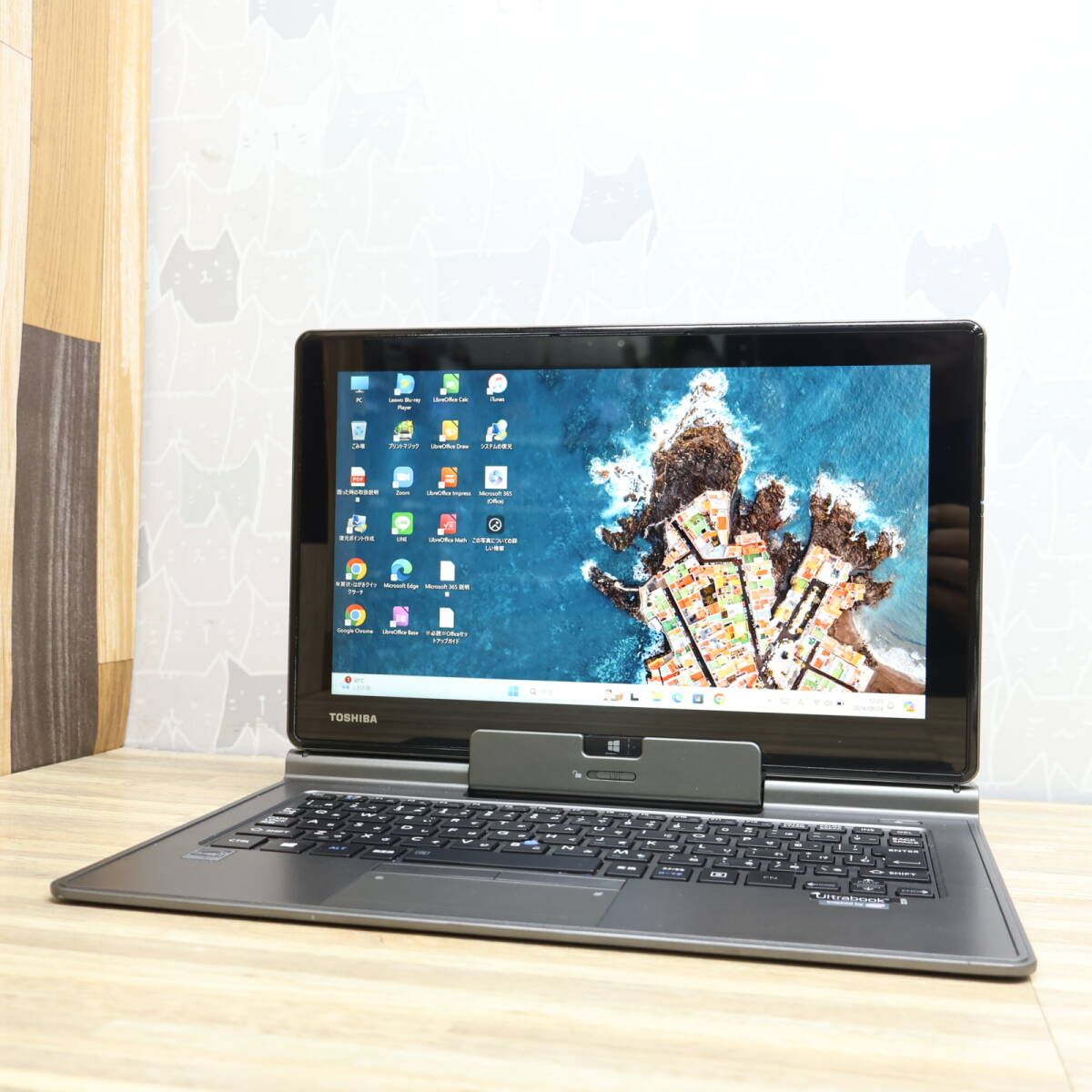☆タブレット美品東芝パソコンSSD128GB☆V714/K ノートPC152 【公式通販】