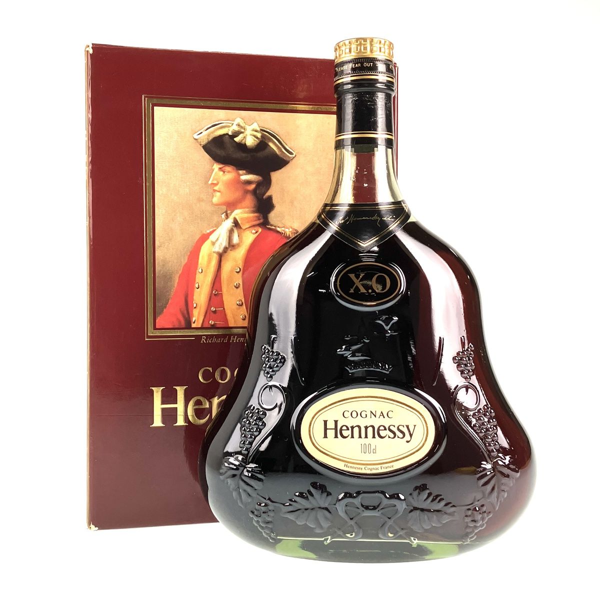 ヘネシー Hennessy XO 金キャップ グリーンボトル 1000ml