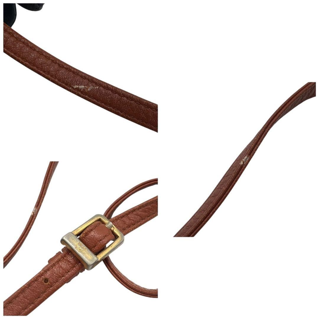 エムシーエム ショルダーバッグ 茶 ヴィセトス柄 ミニボストン 斜め