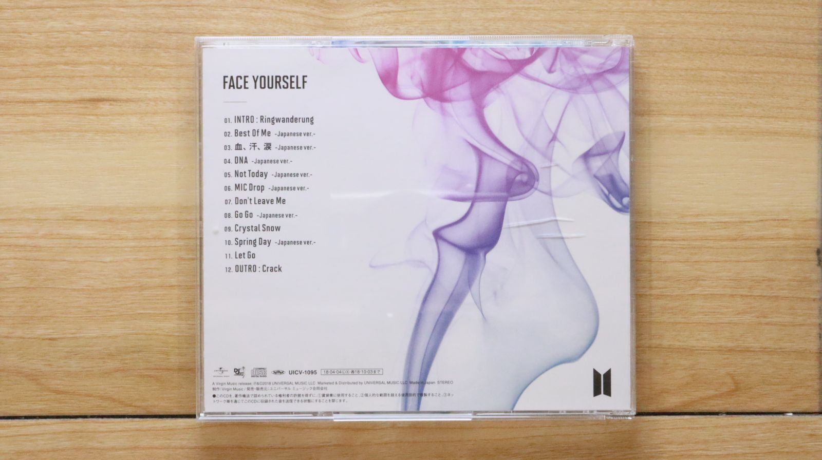 国内盤CD☆防弾少年団/BTS□ FACE YOURSELF 【UICV1095