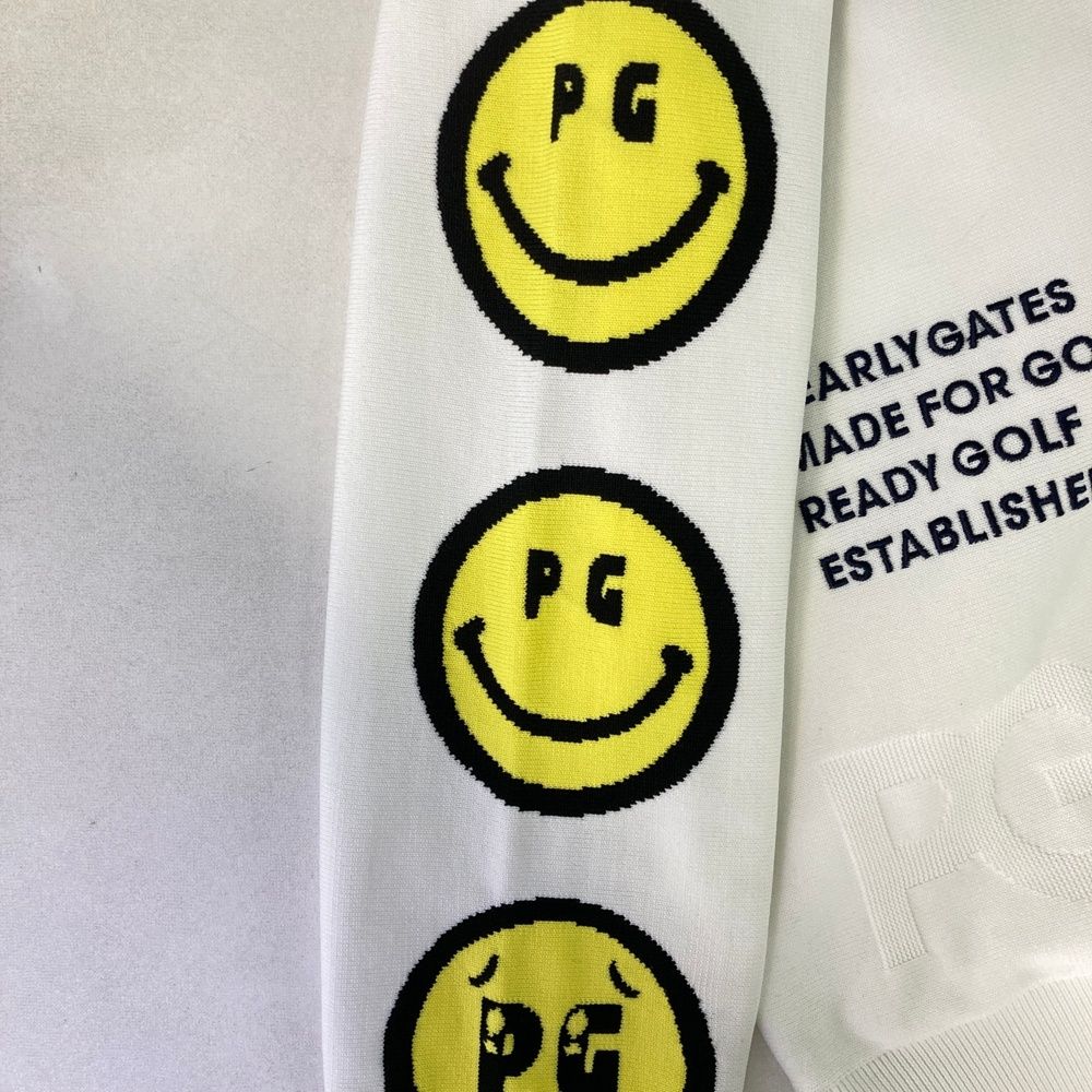 サイズ PEARLY GATES パーリーゲイツ モデル ニットセーター ニコちゃん ホワイト系 240101517955 ゴルフウェア レディース ストスト LLC-HASEGAWATOSO_COM