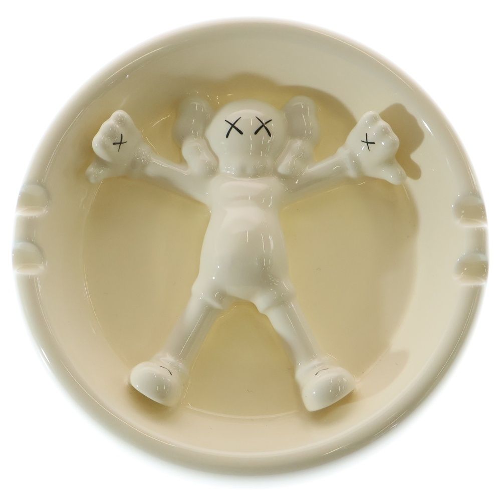 Original Fake オリジナルフェイク 2008× Gallery1950 KAWS Companion Ashtray ギャラリー1950 カウズ コンパニオン 灰皿 ホワイト
