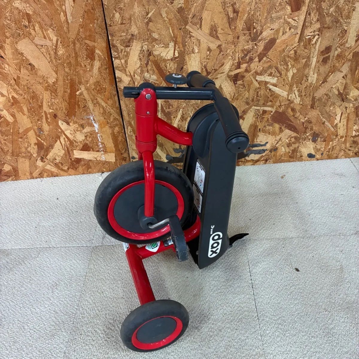 D-Bike dax / ディーバイクダックス レッド 折り畳み 三輪車