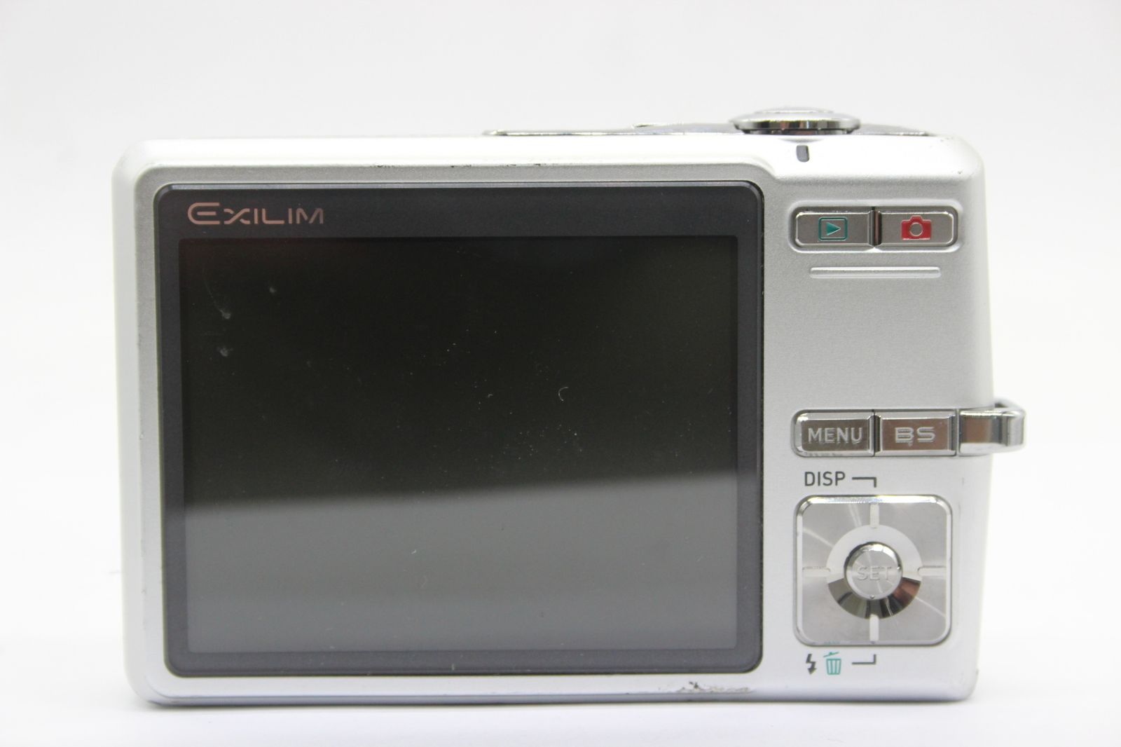 CASIO 【返品保証】 カシオ Casio Exilim EX-Z600 3x バッテリー付き コンパクトデジタルカメラ s8872