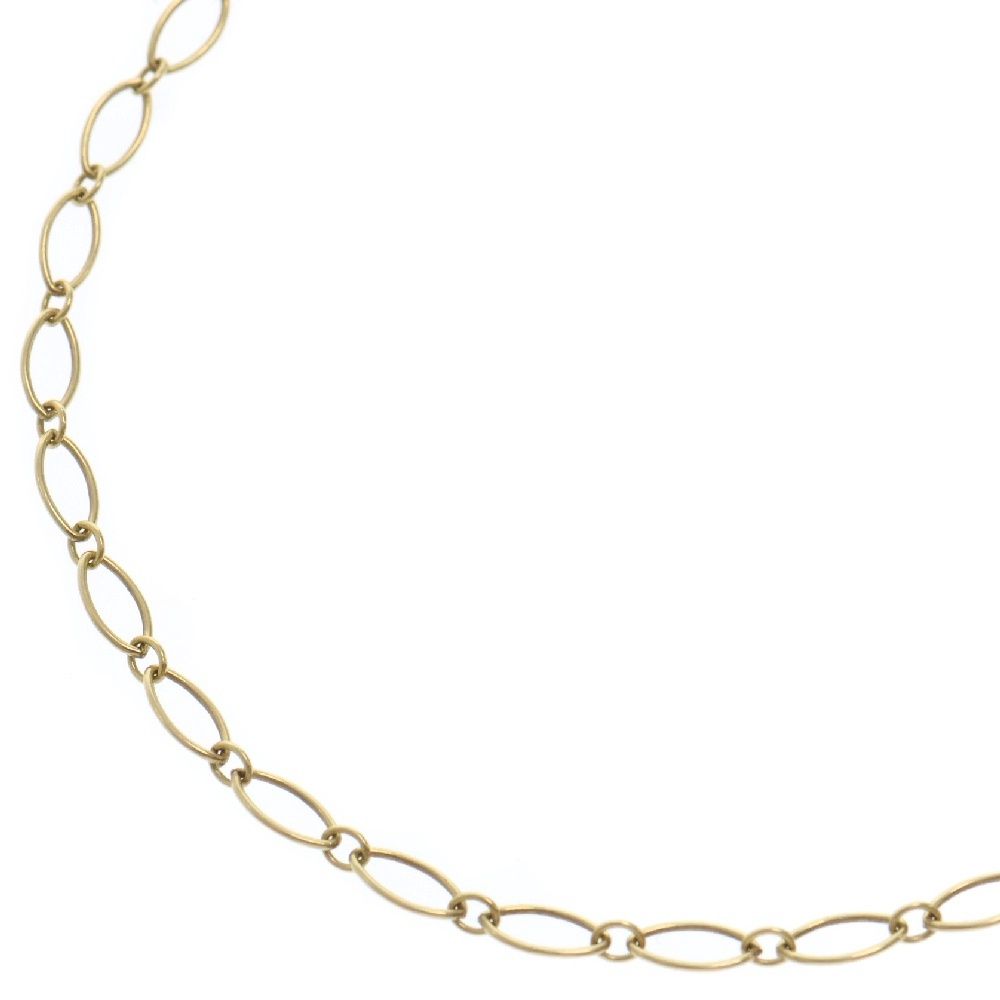TIFFANY & Co. (ティファニー) K18YG オーバル リンク チェーン 