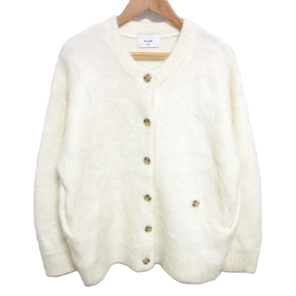 clane 広瀬すず×モヘヤルーズニットカーディガン 広瀬すず×CLANE MOHAIR LOOSE KNIT CARDIGAN - メルカリ